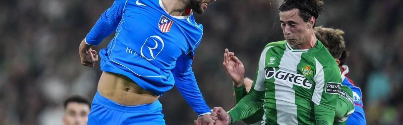 九游官网-贝蒂斯本赛季三次单场被对手打进5球，对手分别是皇萨竞